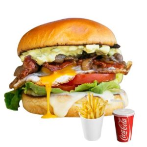 DOUBLE AVOCADO BURGER